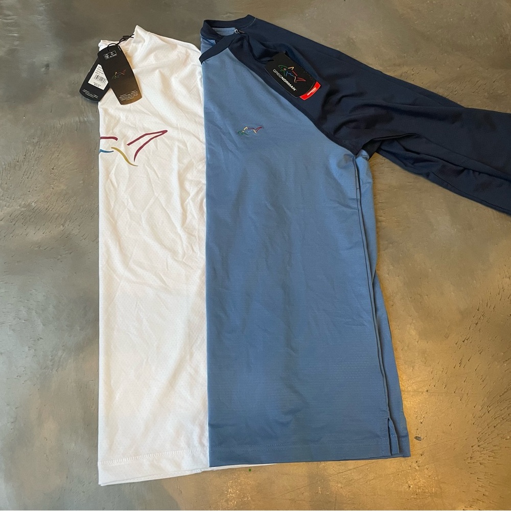 NWT Greg Norman Men’s S Performance Fabric Shirts